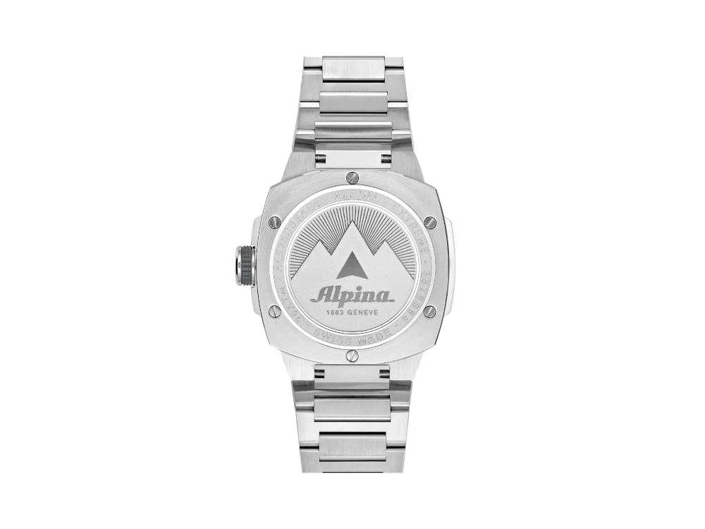 Alpina Alpiner Automatic Watch, Silver, 39x40.50mm, Titanium, AL-525S3AE1B - Image 3