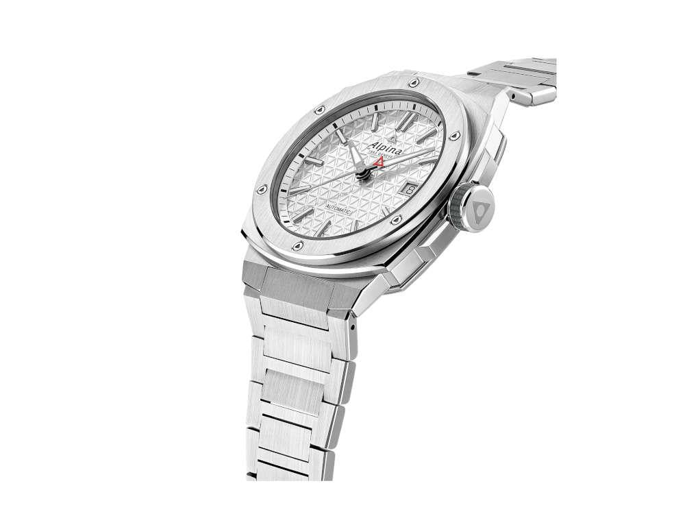 Alpina Alpiner Automatic Watch, Silver, 39x40.50mm, Titanium, AL-525S3AE1B - Image 4
