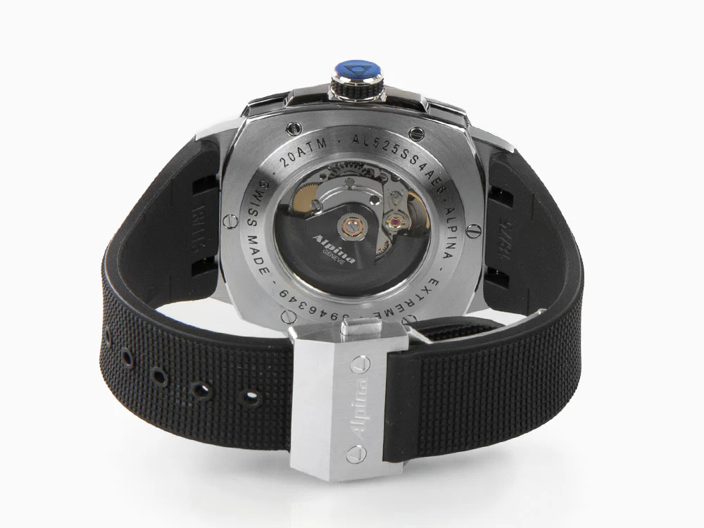 Alpina Alpiner Extreme Automatic Watch, Black, 41 mm, Day, AL-525B4AE6 - Image 3