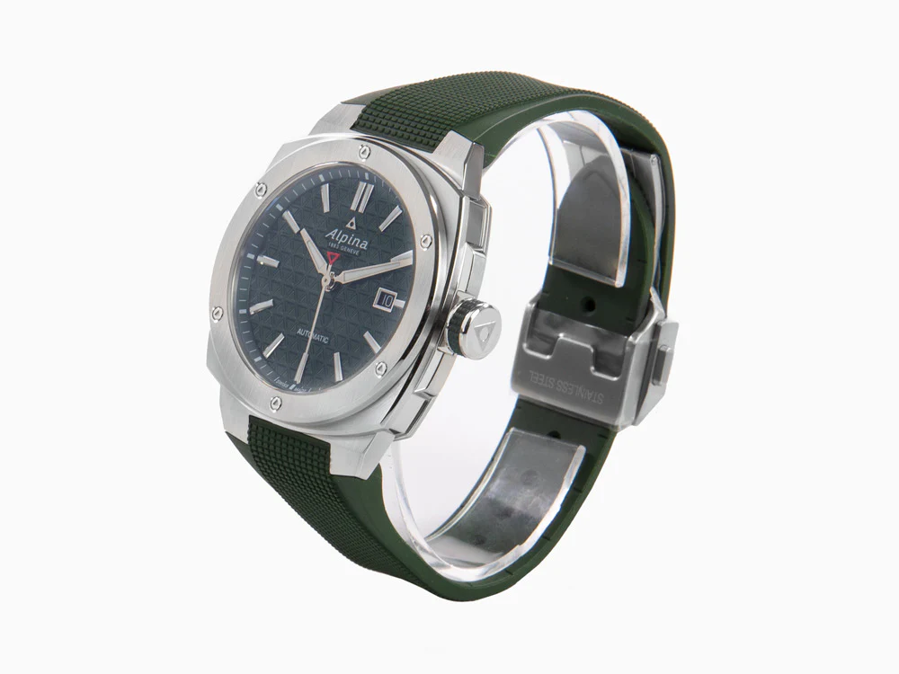 Alpina Alpiner Extreme Automatic Watch, Green, Green, 41 mm, Day, AL-525GR4AE6 - Image 4
