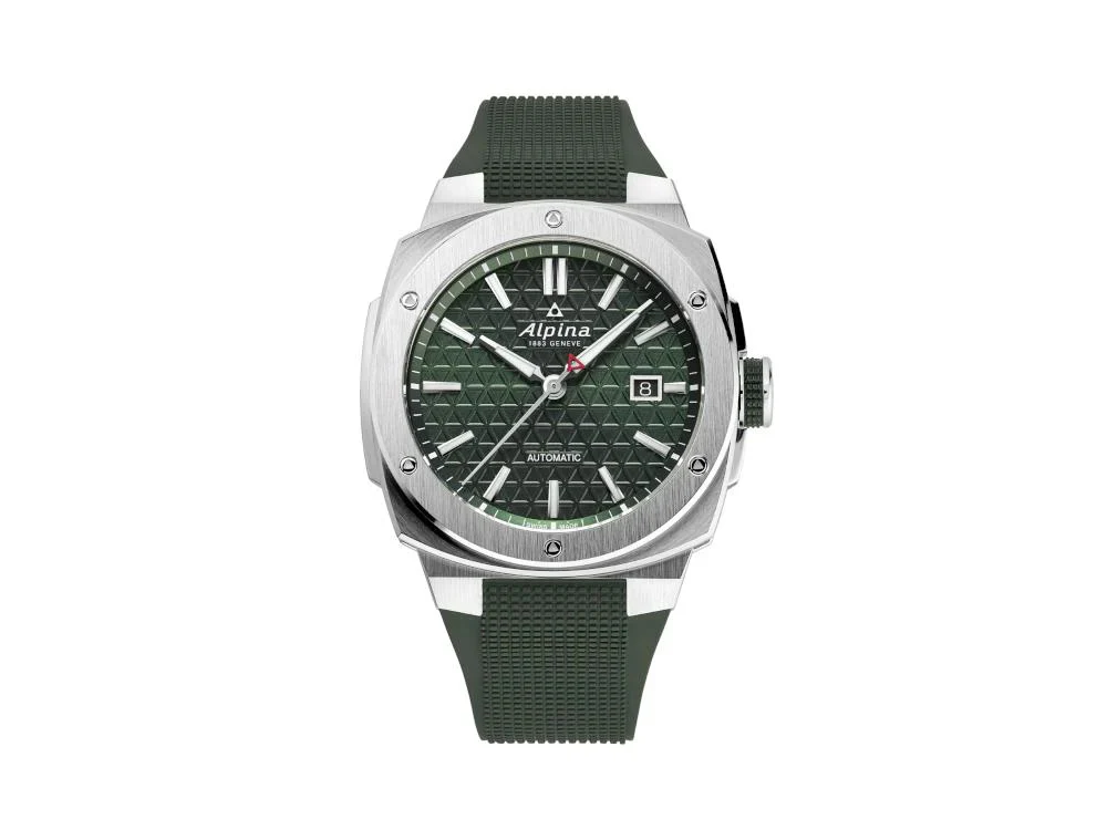 Alpina Alpiner Extreme Automatic Watch, Green, Green, 41 mm, Day, AL-525GR4AE6 - Image 9