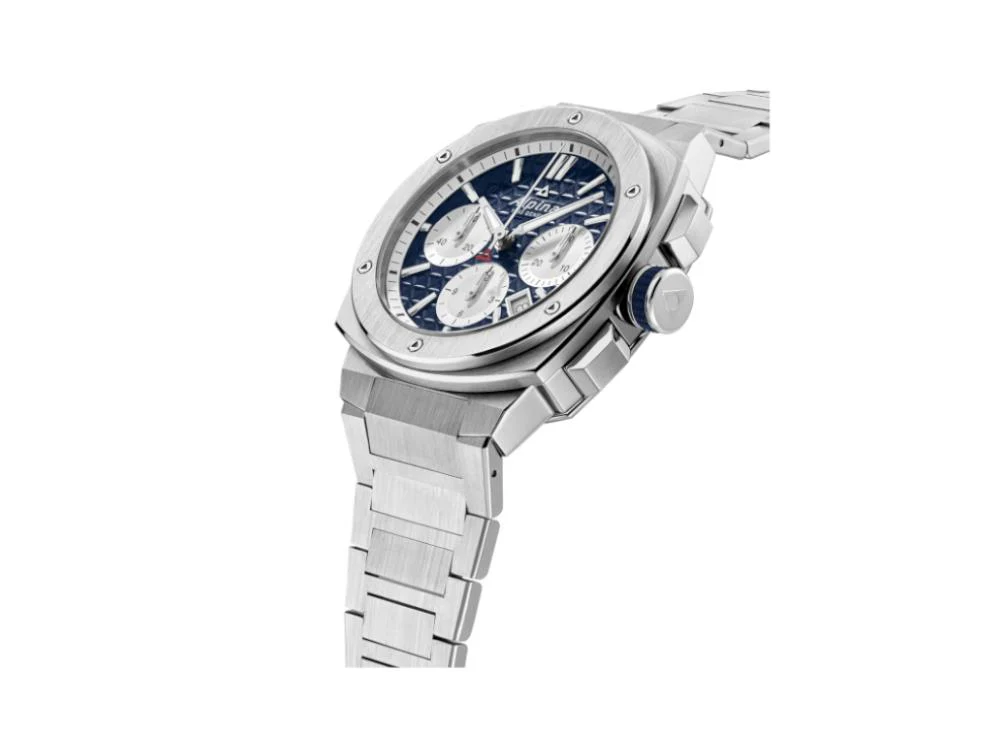Alpina Alpiner Extreme Chonograph Automatic Watch, Blue, 41 mm, AL-730NS4AE6B - Image 3