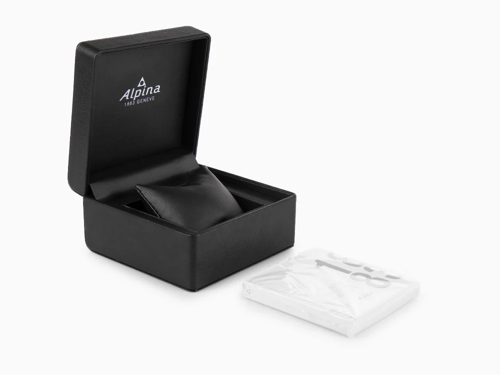 Alpina Alpiner Heritage Automatic Watch, Beige, Black, 38 mm, AL-520BG3SH6 - Image 10