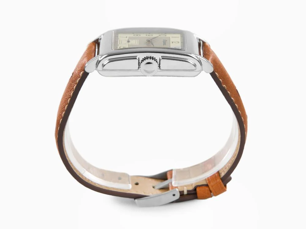 Alpina Alpiner Heritage Carrée Automatic 140 Years Watch, Silver, AL-530SAC3C6 - Image 5