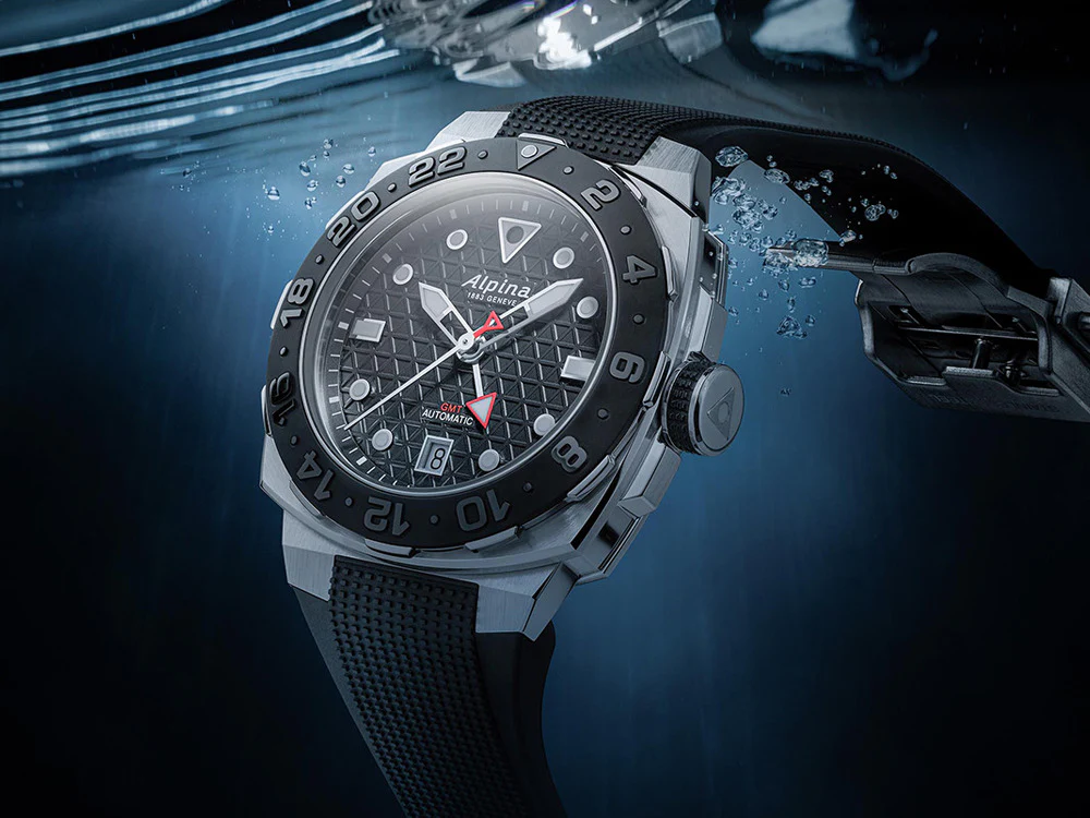 Alpina Seastrong Diver Extreme GMT Automatic Watch, White, 39 mm, AL-560LG3VE6 - Image 10