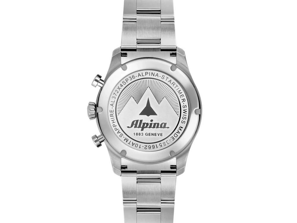 Alpina Startimer Pilot Chronograph Big Date Quartz Watch, 41 mm, AL-372BW4S26B - Image 3