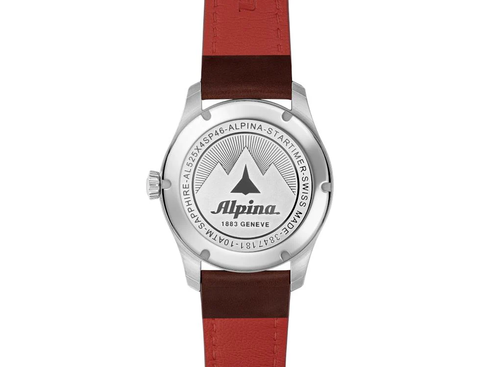 Alpina Startimer Pilot Petroleum Blue Automatic Watch,41 mm, AL-525NW4S26 - Image 3