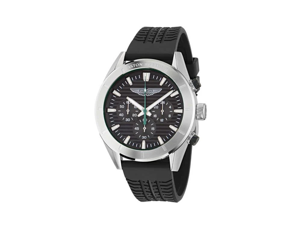 Aston Martin Icon BST Quartz Watch, Black, 45 mm, Chronograph, MTIB1F501 - Image 5