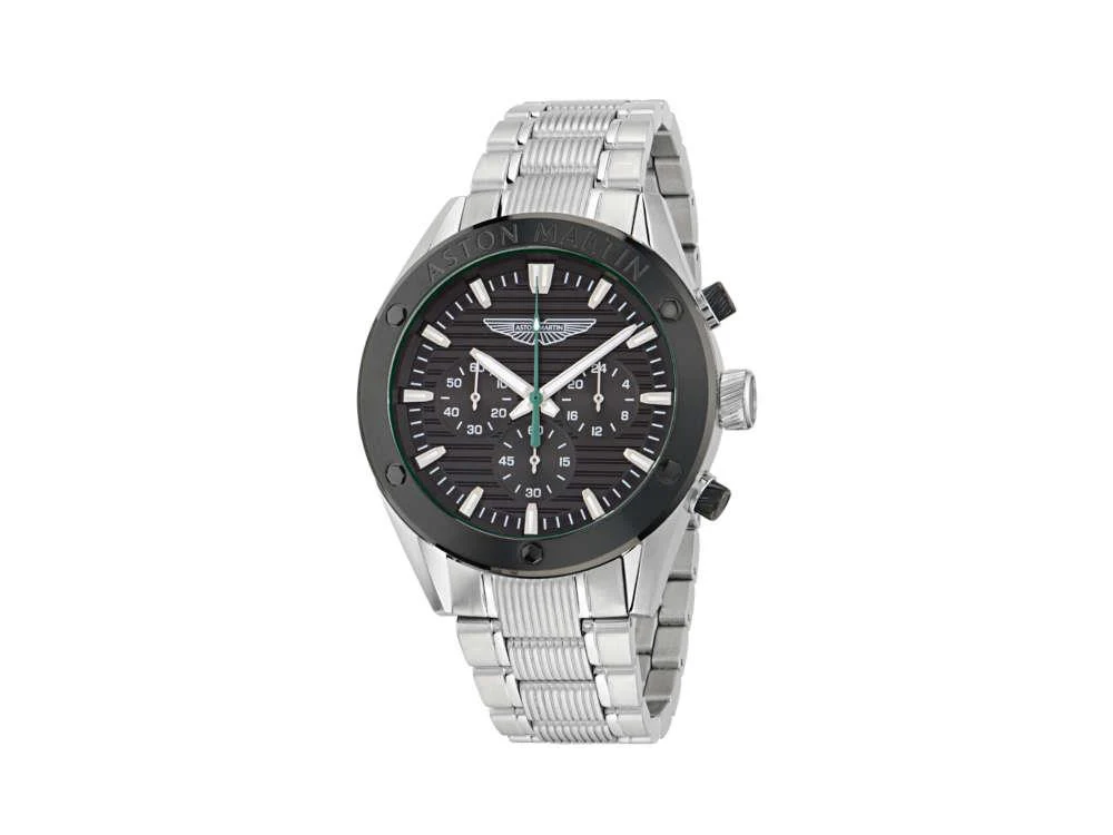 Aston Martin Icon BST Quartz Watch, Black, 45 mm, Chronograph, MTIB1F501 - Image 6