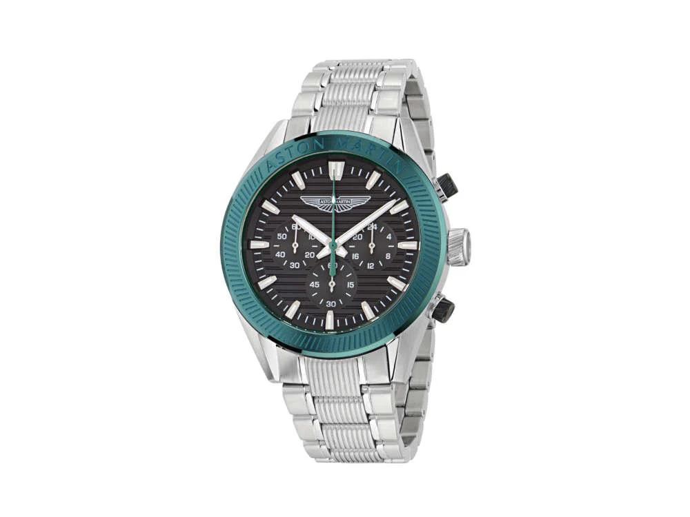 Aston Martin Icon BST Quartz Watch, Black, 45 mm, Chronograph, MTIB1F501 - Image 7