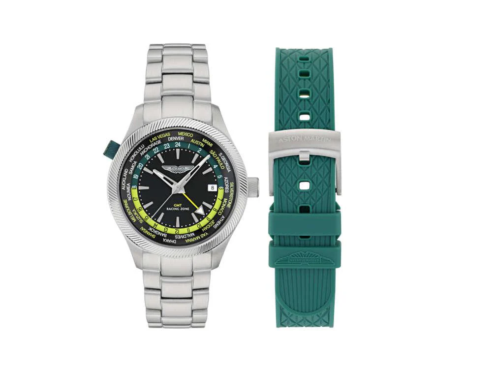 Aston Martin Icon GRZ Quartz Watch, 41 mm, Chronograph, MTIZ1F503 - Image 4