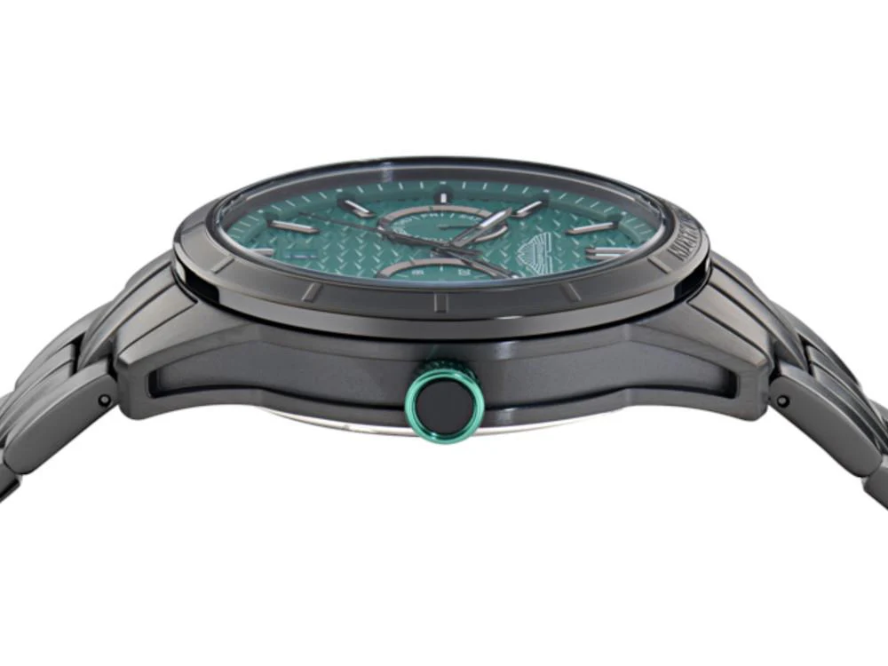 Aston Martin Icon HDL Multi Quartz Watch, Green, 42 mm, MTIH2S601 - Image 3