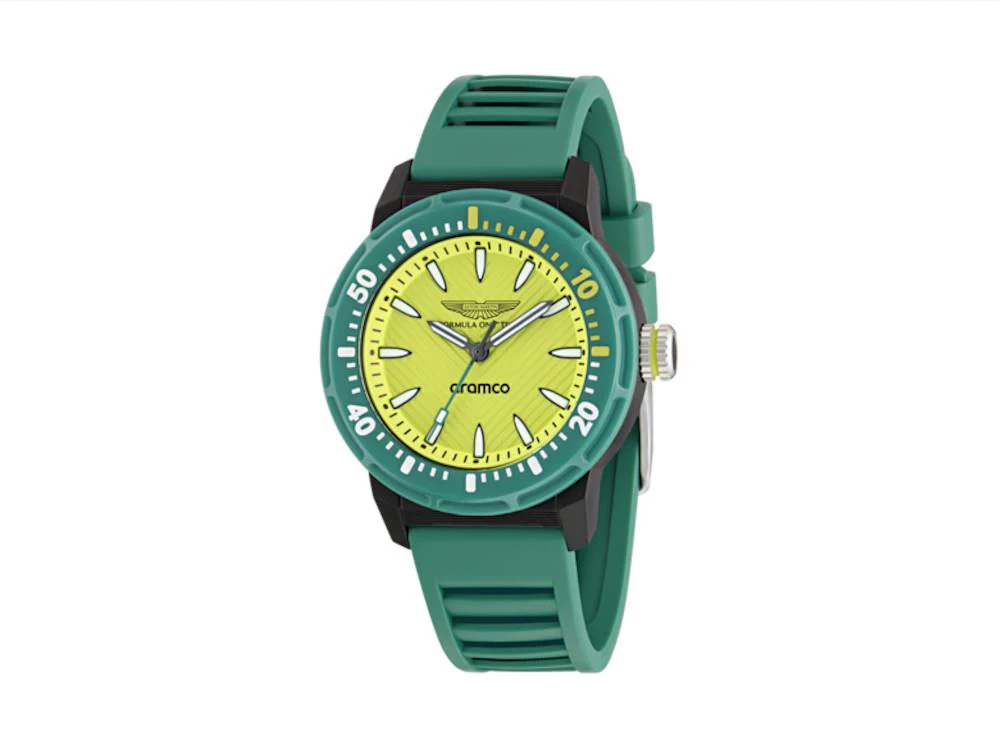 Aston Martin PDK-F1 Team Quartz Watch, Green, 40 mm, MTFK1F501 - Image 3