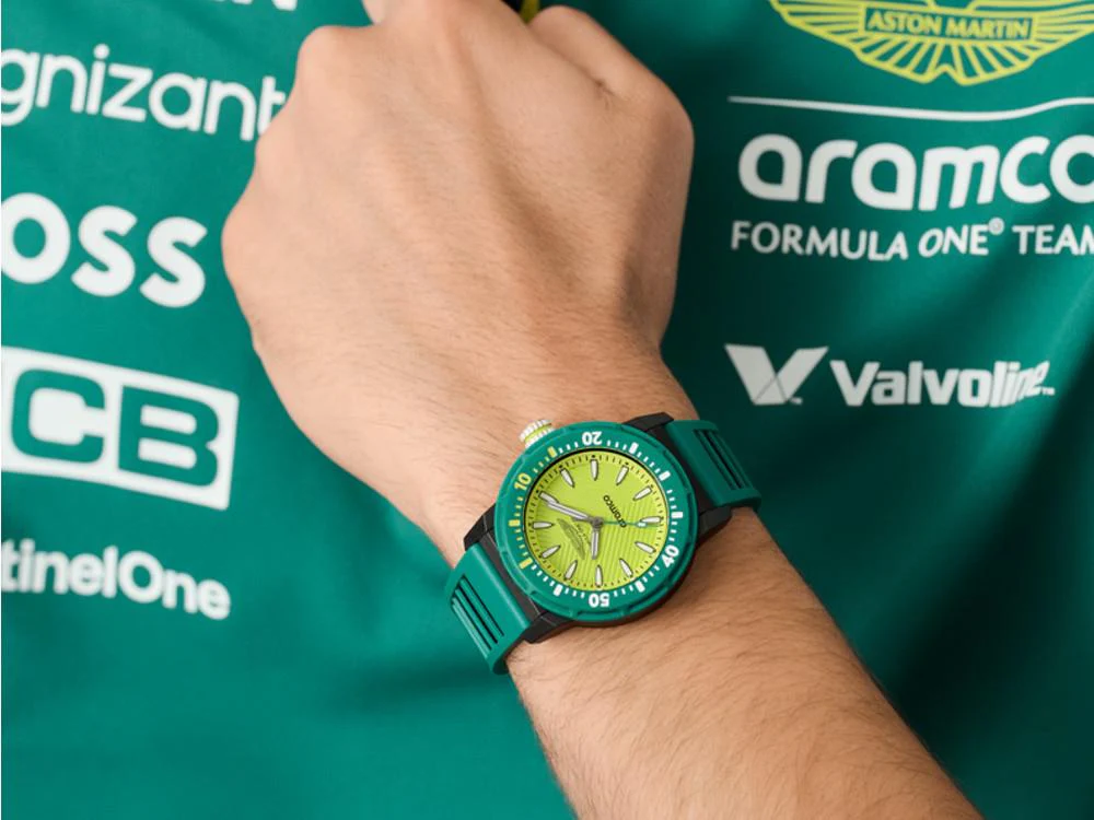 Aston Martin PDK-F1 Team Quartz Watch, Green, 40 mm, MTFK1F501 - Image 5