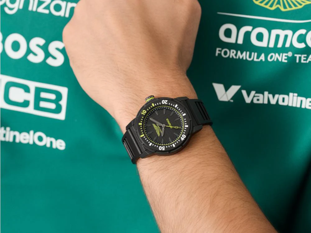 Aston Martin PDK F1 Team Quartz Watch, plastic, Black, 40 mm, MTFK1F503 - Image 5