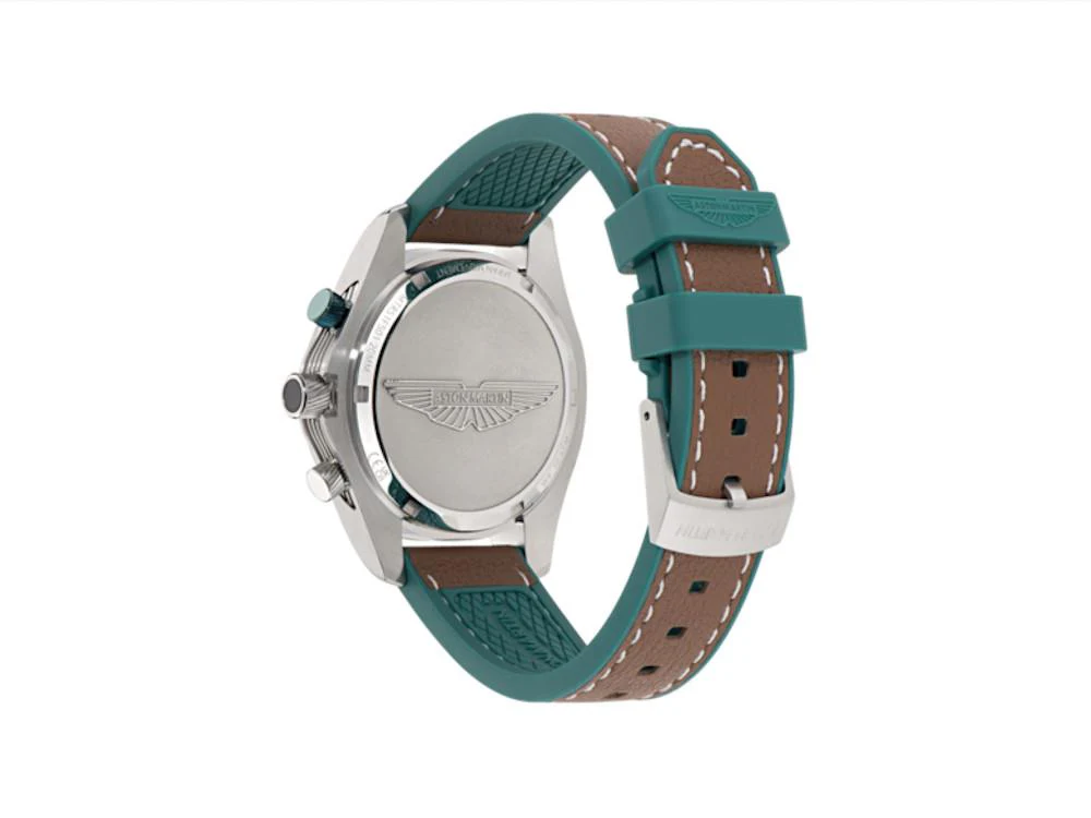Aston Martin SGT Thrill Quartz Watch, Green, 42 mm, Chronograph, MTRS1F501 - Image 3