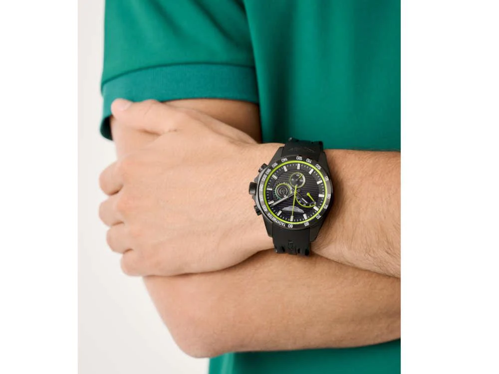 Aston Martin Thrill HLC Quartz Watch, Black, 44 mm, Chronograph, MTRH1F503 - Image 5