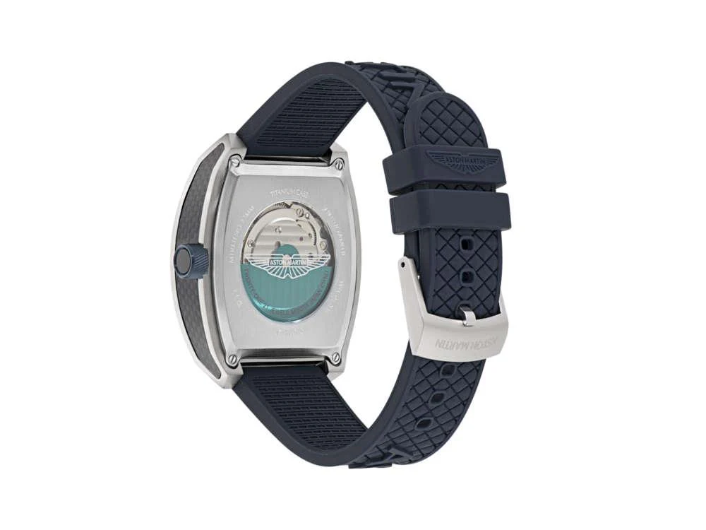 Aston Martin Thrill TRG Automatic Watch, Titanium, Blue, 41 mm, MTRT1F503 - Image 4