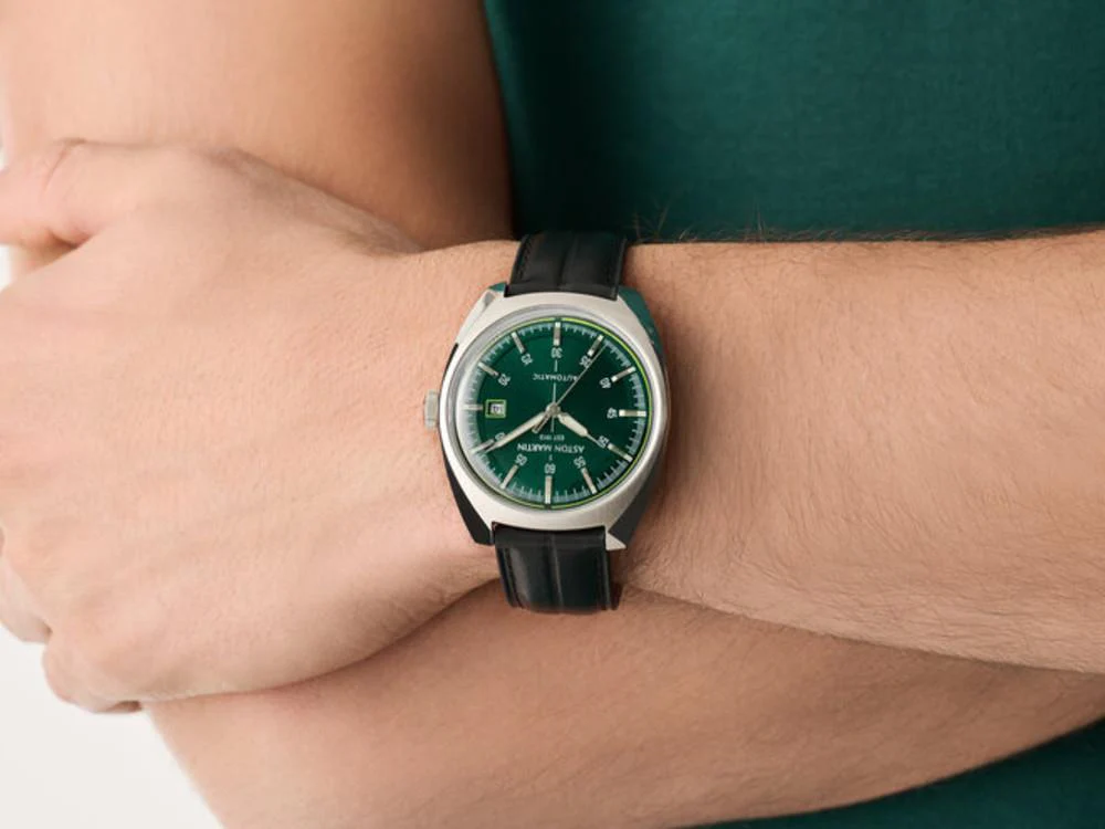Aston Martin Timeless TS2 Automatic Watch, Green, 41 mm, MTTS2S603 - Image 5