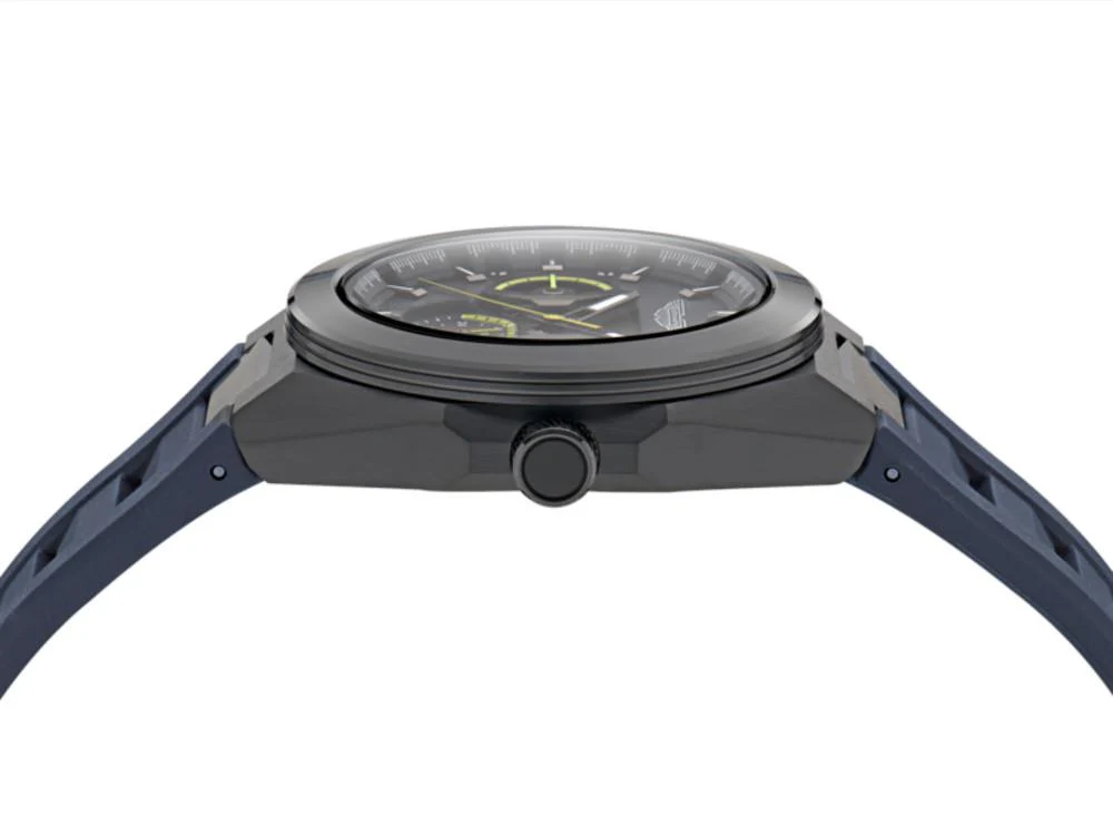 Aston Martin TKS Thrill Quartz Watch, Blue, 42 mm, MTRI1F501 - Image 3