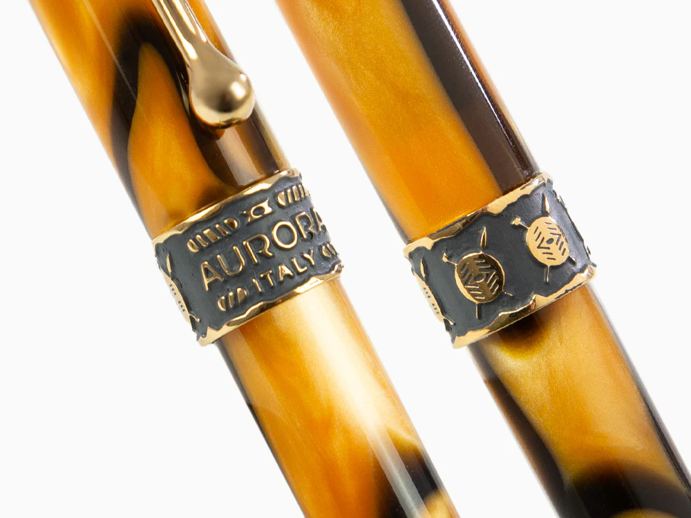 Aurora Afrika Mechanical pencil, Limited Edition, Marbled resin, Gold trims - Image 7