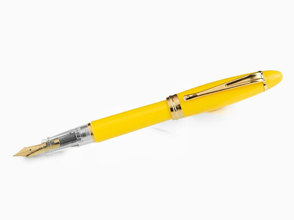 Aurora Ipsilon Demo colors OTTIMISTA Fountain Pen, Resin, Yellow, B09-DY - Image 4