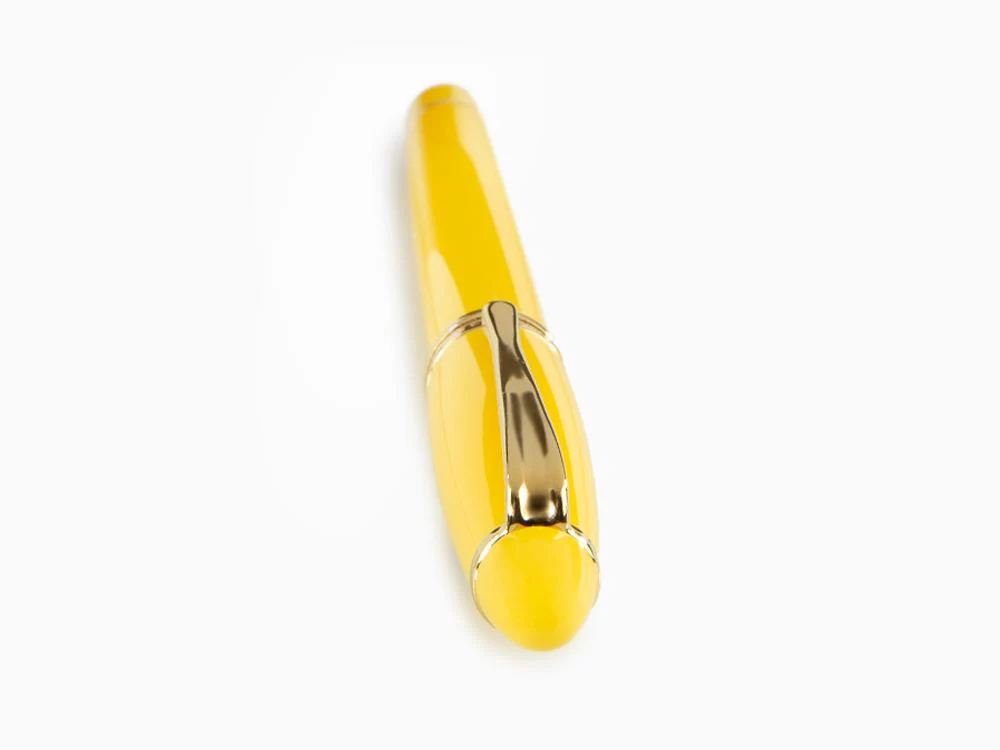 Aurora Ipsilon Demo colors OTTIMISTA Fountain Pen, Resin, Yellow, B09-DY - Image 6