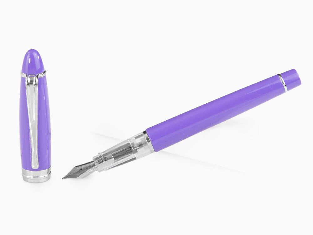 Aurora Ipsilon Demo colors SAGGIO Fountain Pen, Resin, Purple, B09-CVI - Image 2
