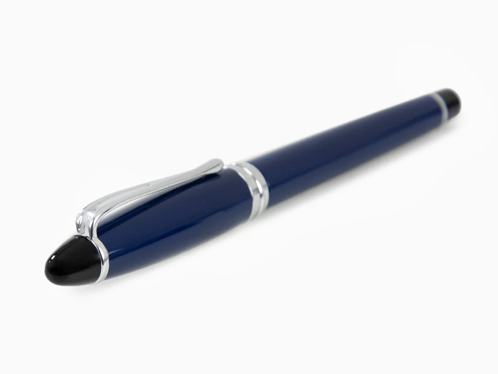 Aurora Ipsilon Fountain Pen, Resin, Blue, Rhodium trim, B11-CB - Image 6