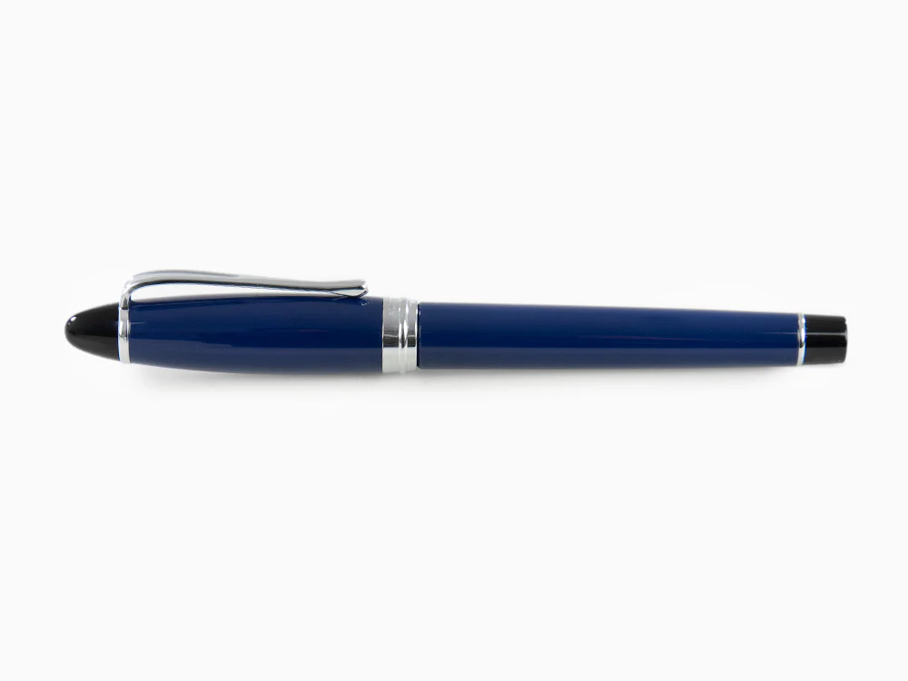 Aurora Ipsilon Fountain Pen, Resin, Blue, Rhodium trim, B11-CB - Image 8