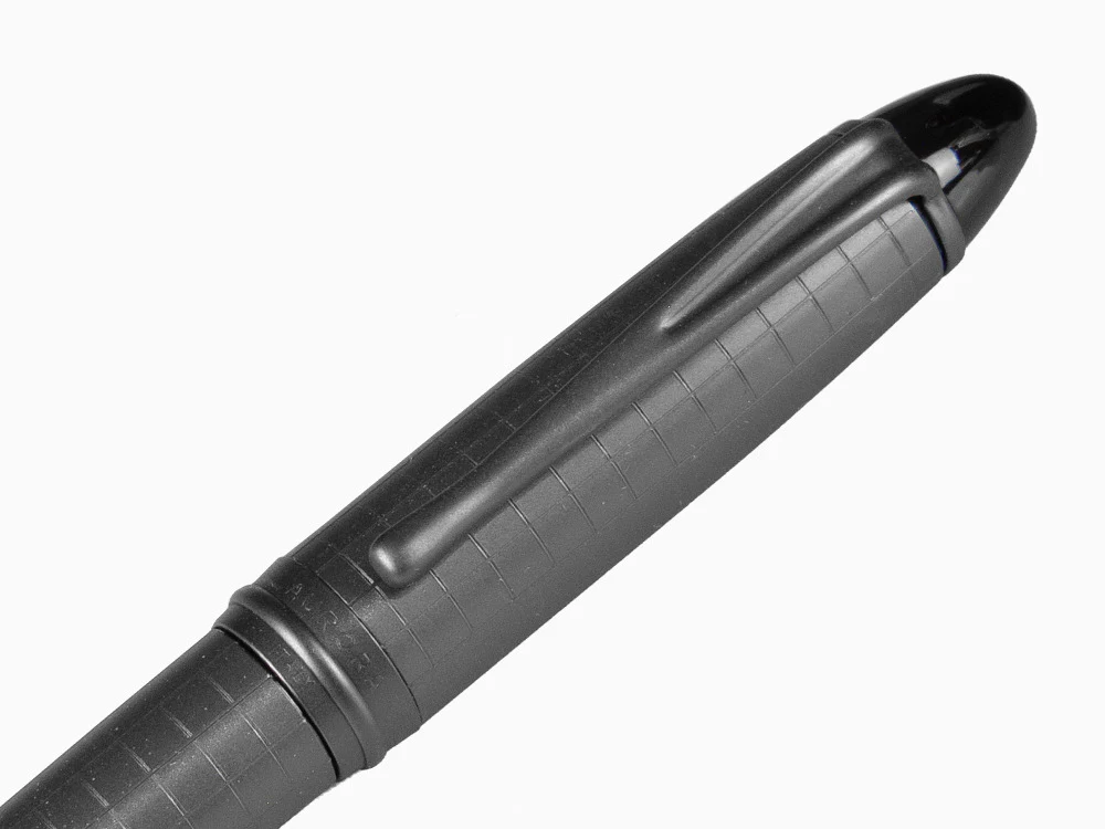 Aurora Ipsilon Full Metal Black Fountain Pen, Ruthenium, B16-RQ - Image 9