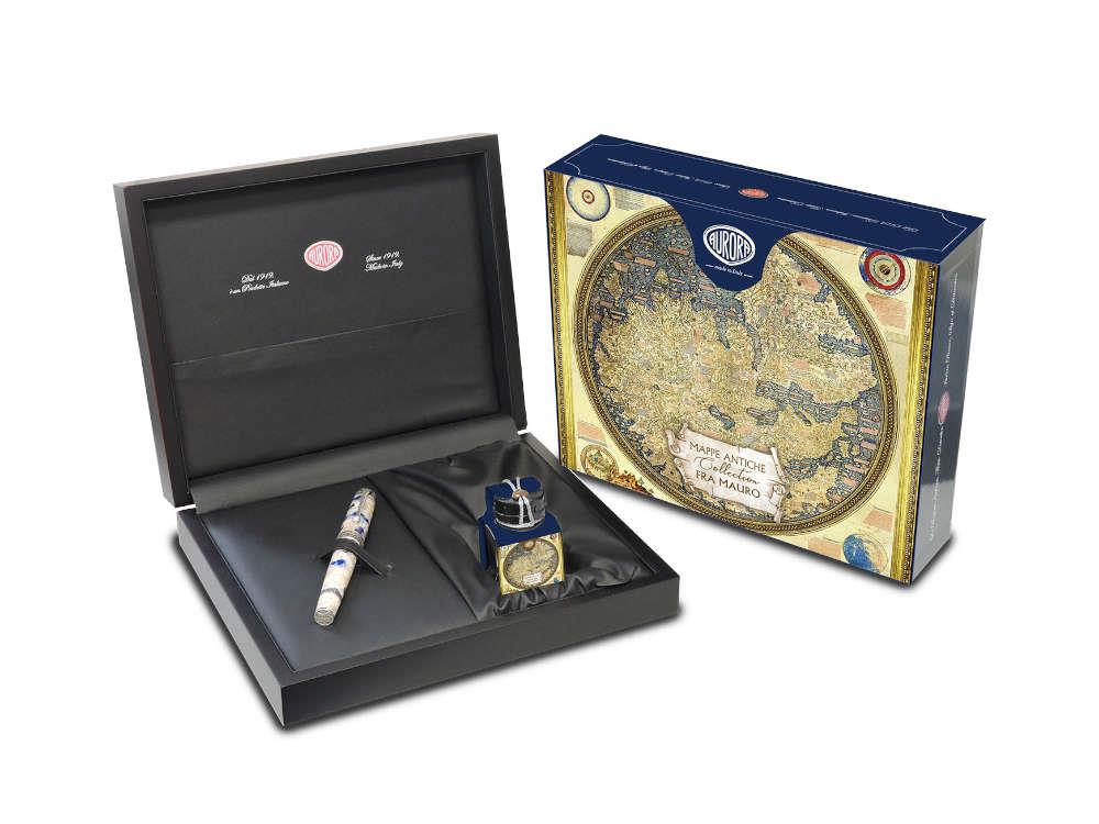Aurora Mappe Antiche Fra Mauro Fountain Pen, Limited Edition, 946-RV - Image 4