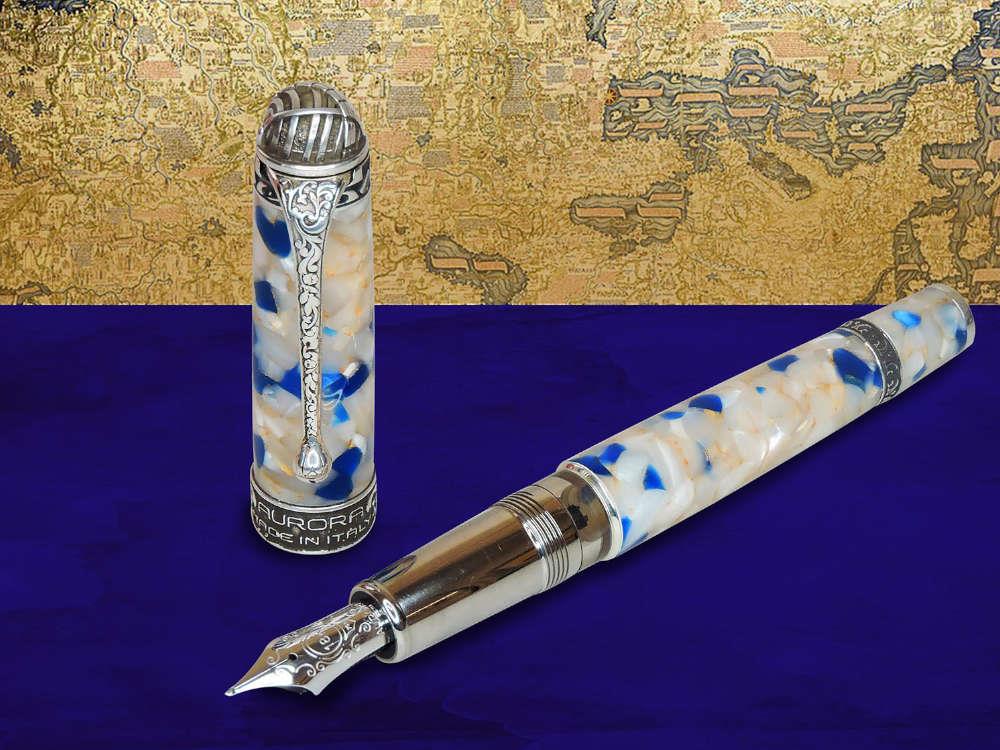 Aurora Mappe Antiche Fra Mauro Fountain Pen, Limited Edition, 946-RV - Image 8