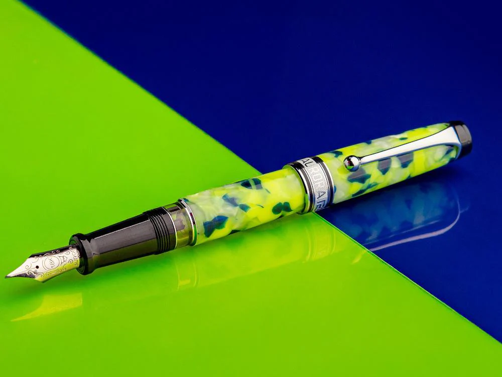 Aurora Optima 365 Fluo 2025 Fountain Pen, Limited Edition, 996-LFL - Image 4