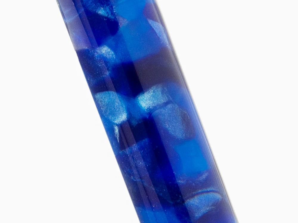 Aurora Optima Ballpoint pen, Auroloide, Blue, Chrome Trim, 998-CBA - Image 7