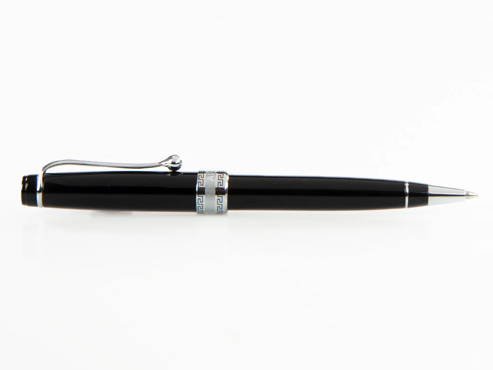 Aurora Optima Ballpoint Pen, Resin, Chrome Trim, 998-CN - Image 4