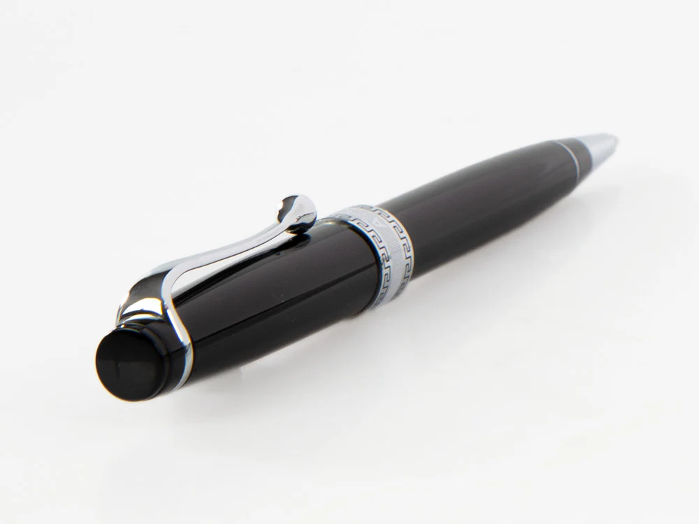 Aurora Optima Ballpoint Pen, Resin, Chrome Trim, 998-CN - Image 6
