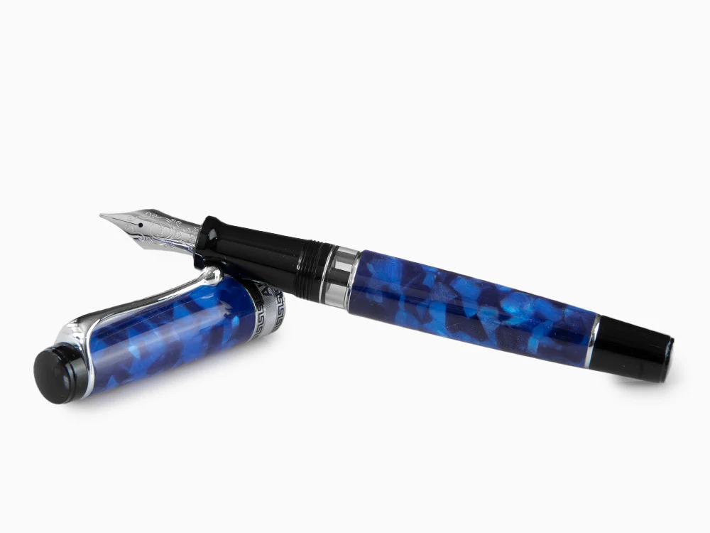 Aurora Optima Fountain Pen, Auroloide, Blue, 996CB - Image 8