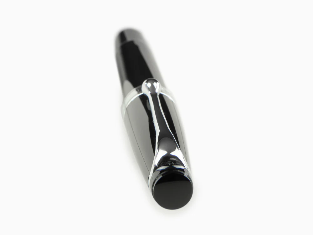 Aurora Optima Mini Fountain Pen, Resin, Black, 996CMN - Image 6