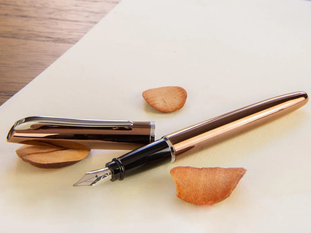 Aurora Style Bronze Fountain Pen - E13BR - Image 2