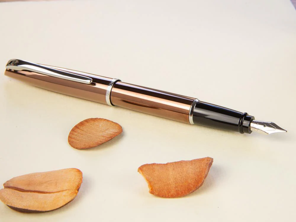 Aurora Style Bronze Fountain Pen - E13BR - Image 4