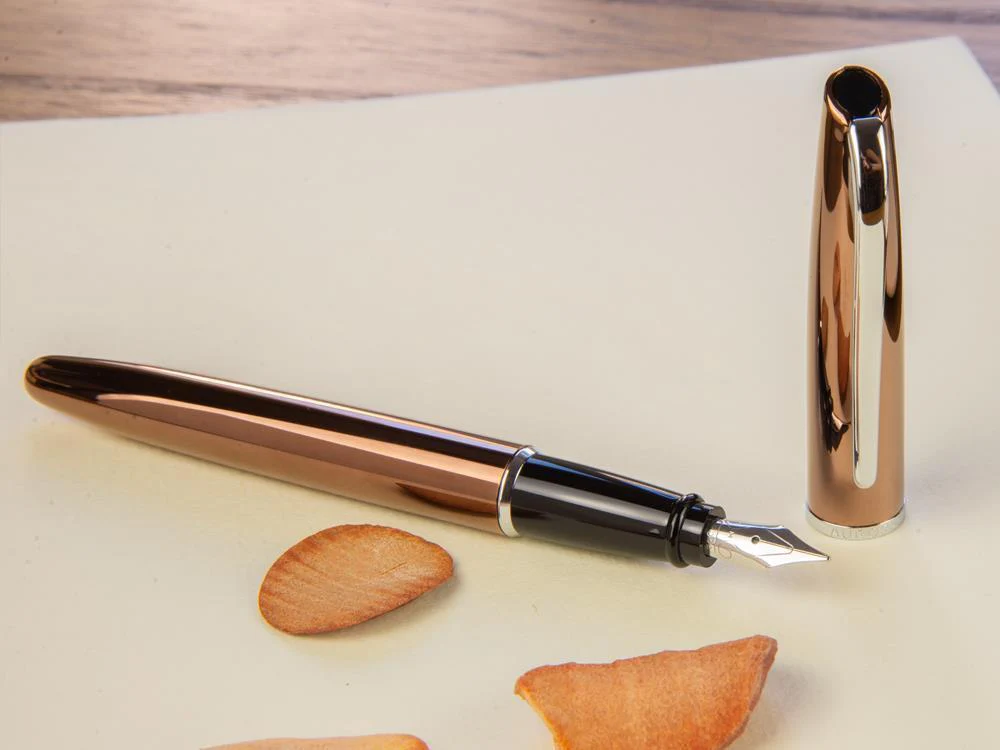 Aurora Style Bronze Fountain Pen - E13BR - Image 7