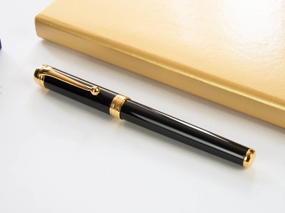 Aurora Talentum Finesse Fountain Pen, Resin, Gold trim, Black, D13-DN - Image 6