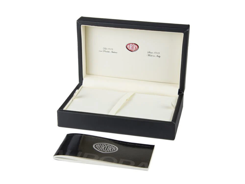 Aurora TU Fountain Pen, Resin, Chrome Trim, Black, T11CN - Image 10