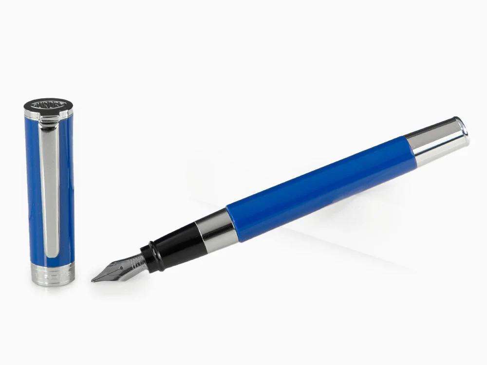 Aurora TU Fountain Pen, Resin, Chrome Trim, T11-B - Image 2