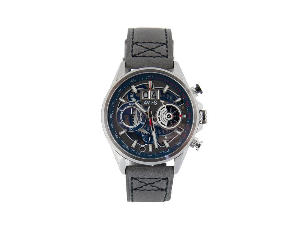AVI-8 Hawker Harrier II Matador Quartz Watch, Blue, 45 mm, AV-4065-04 - Image 2