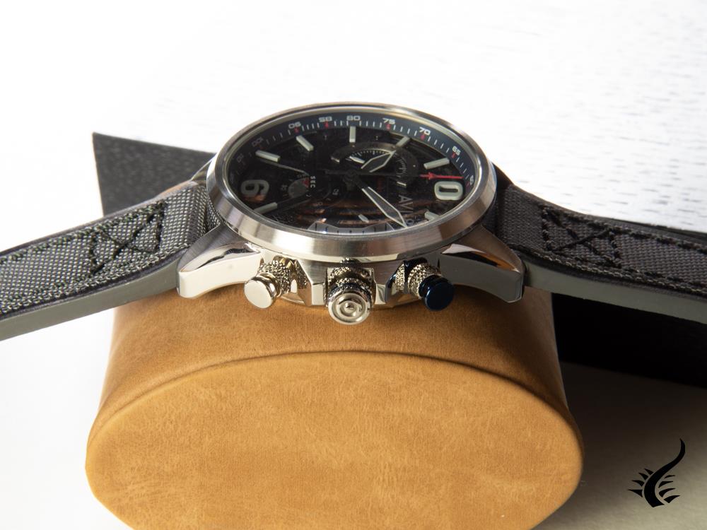 AVI-8 Hawker Harrier II Quartz Watch, Blue, 43 mm, AV-4056-04 - Image 5