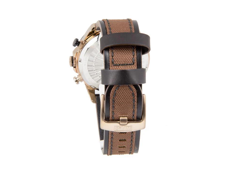 AVI-8 Hawker Harrier II Quartz Watch, PVD Gold, Black, 43 mm, AV-4056-06 - Image 3