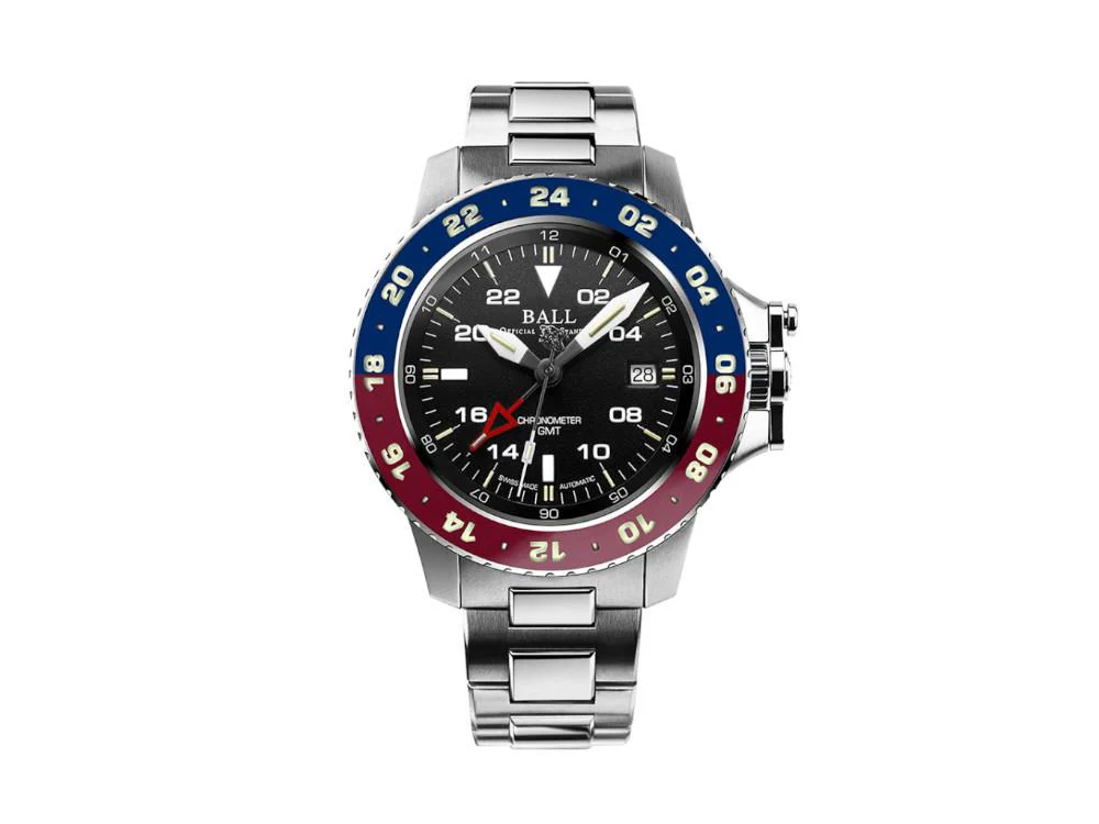 Ball Engineer Hydro. AEROGMT II Automatic Watch, Black, 40 mm, DG2118C-S9C-BK