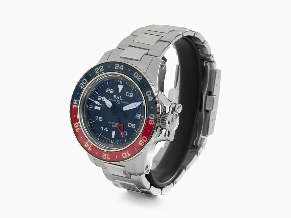 Ball Engineer Hydro. AEROGMT II Automatic Watch, Blue, 40 mm, DG2118C-S9C-BE - Image 4